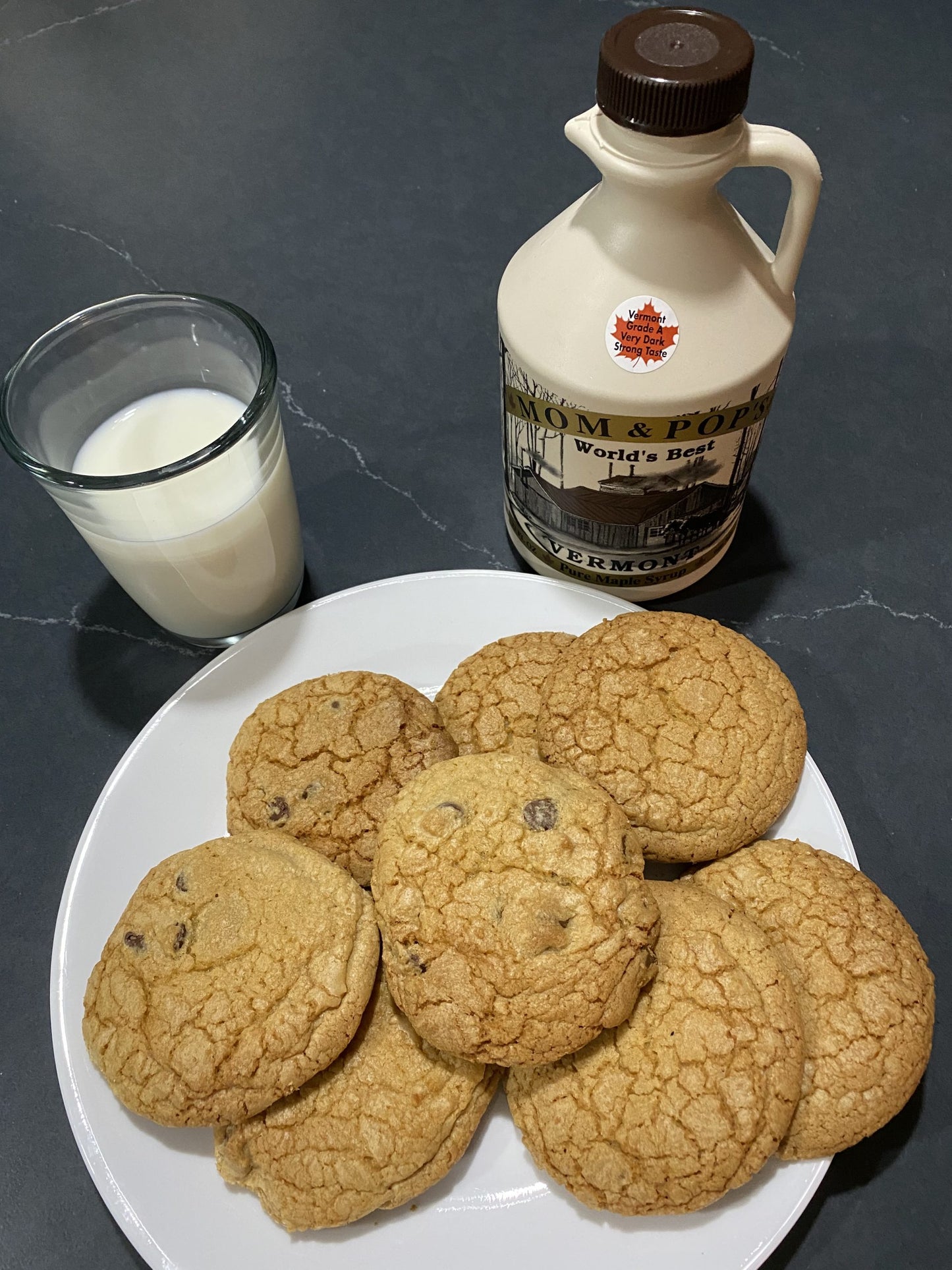 Maple Chocolate Chip Cookies