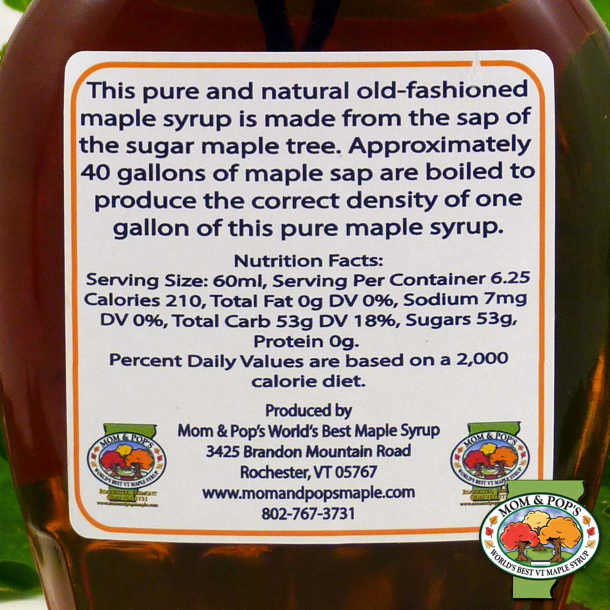 Cinnamon Infused Maple Syrup