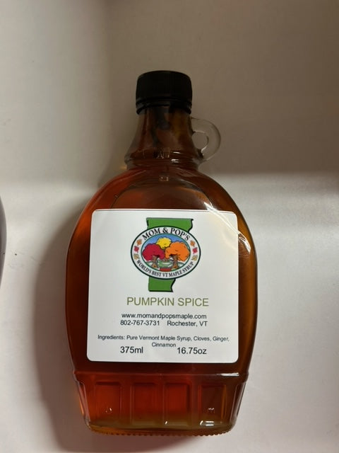 PUMPKIN SPICE INFUSED MAPLE SYRUP