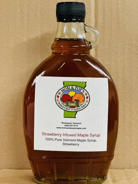 Strawberry Infused Maple Syrup